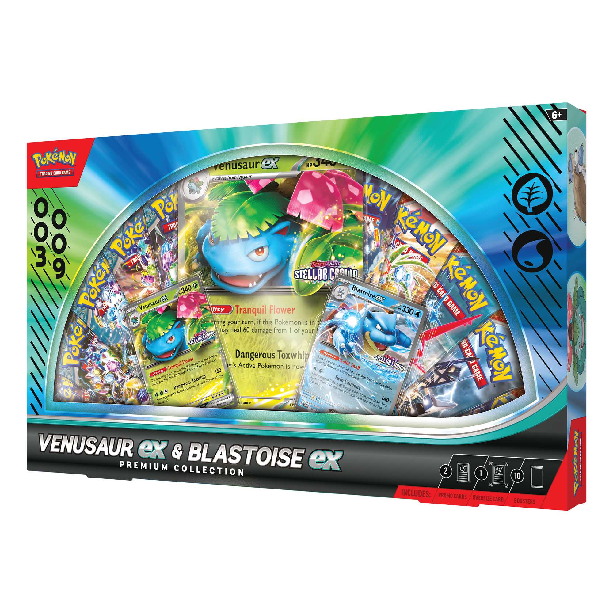 Pokémon TCG: Venusaur /Blastoise ex Premium Collection Case of 6