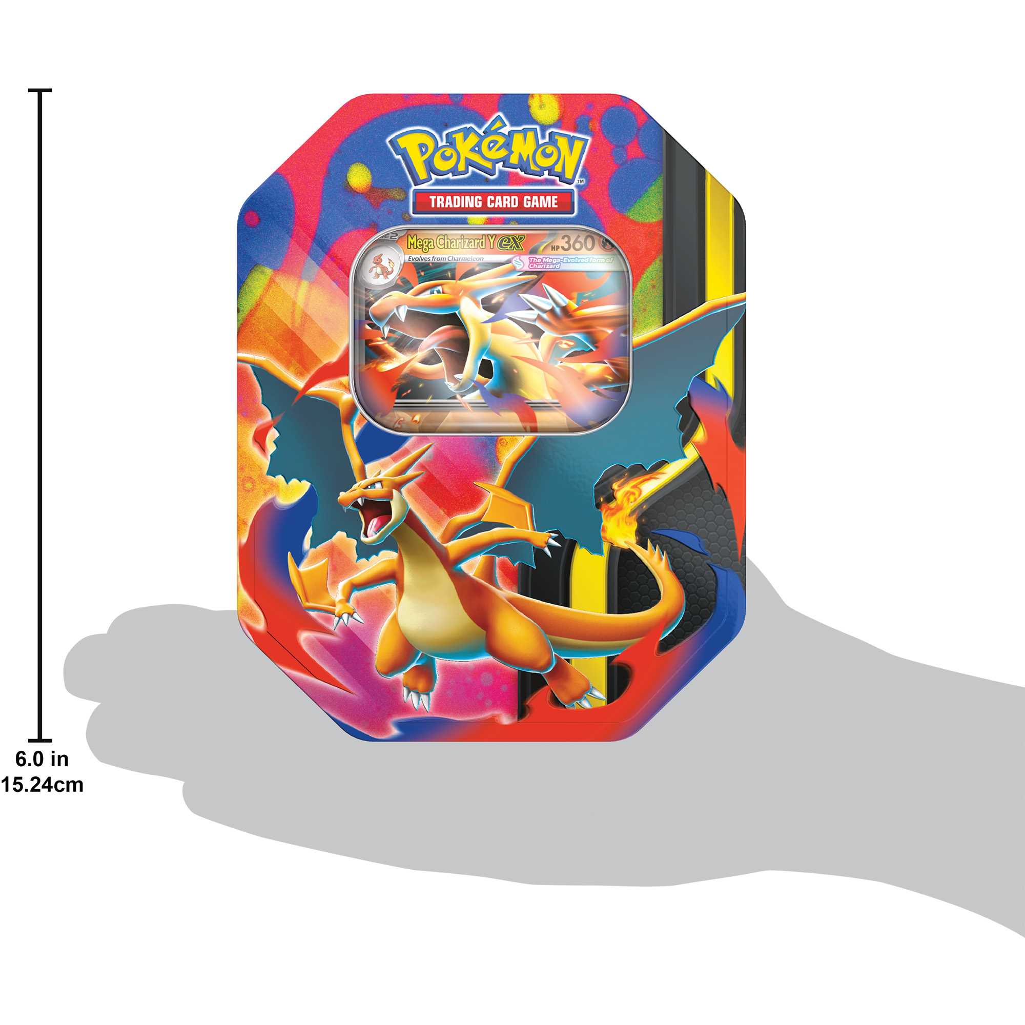 Pokémon TCG: Mega Charizard ex Tin – Asmodee UK