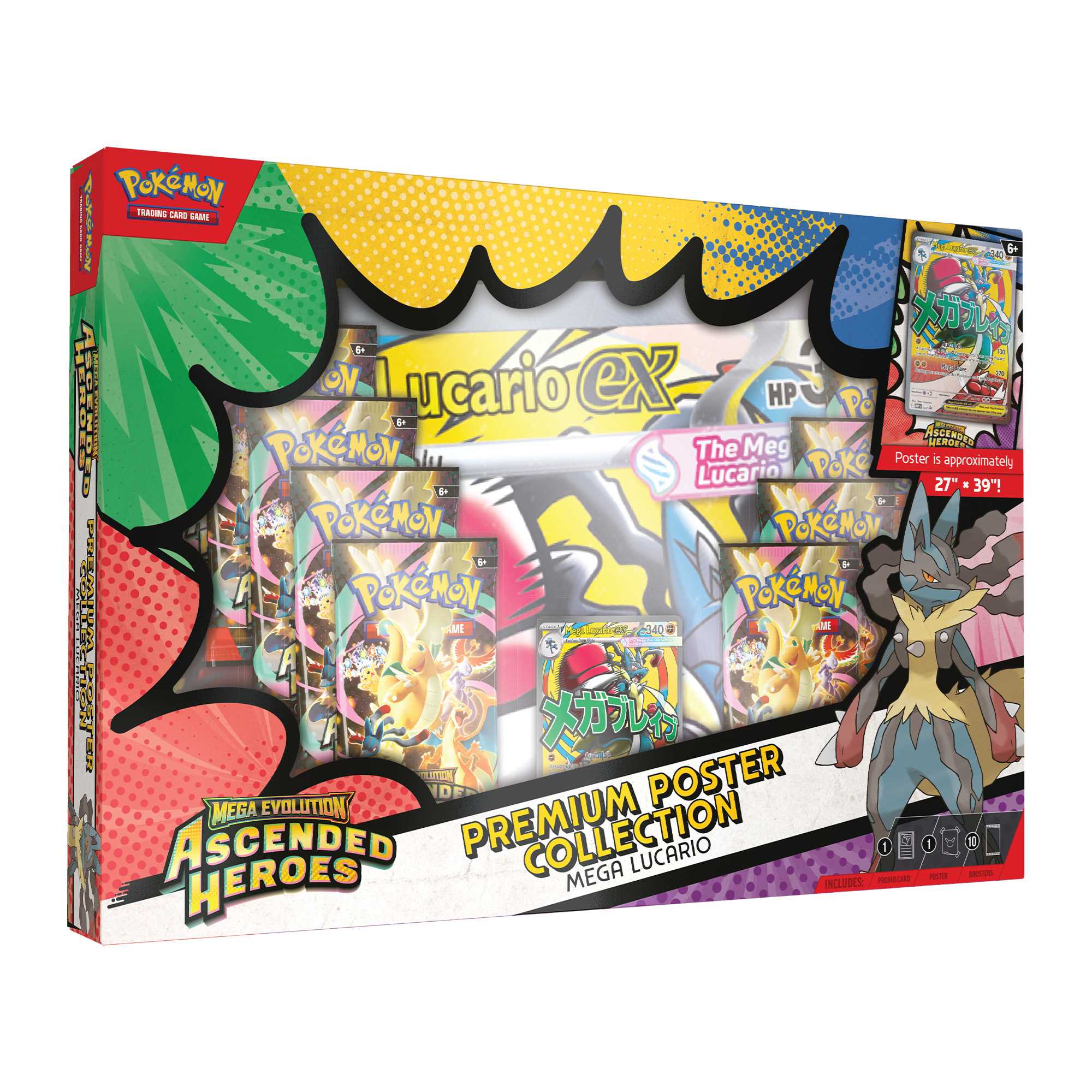 Pokémon day / ASCENDED HEROES COLLECTION Pokemon Mega Evolution Ascended Heroes First Partners English