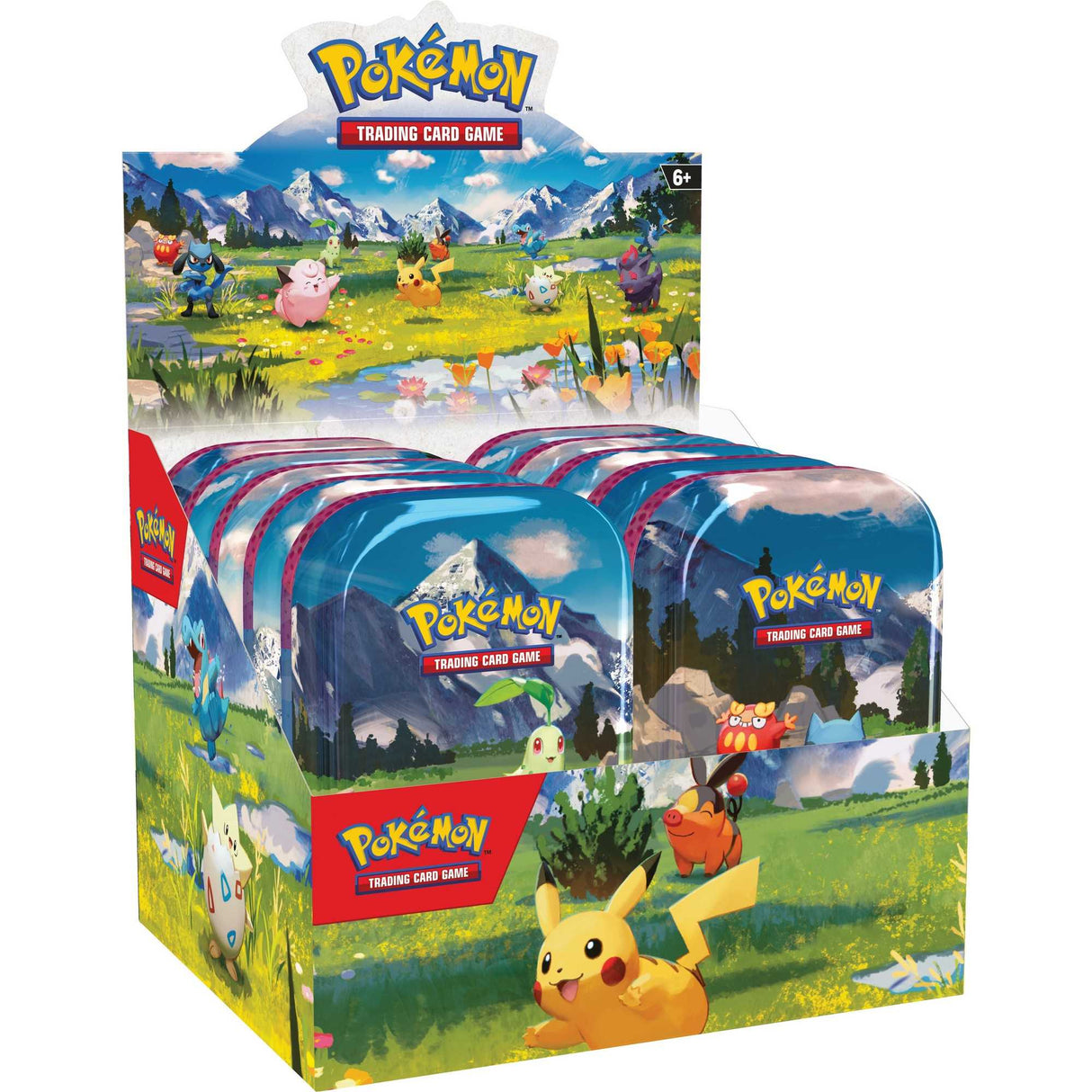 pokemon trading card tin uk Pokémon TCG: Mega Evolution Ascended Heroes - Mini Tins - Assorted Display