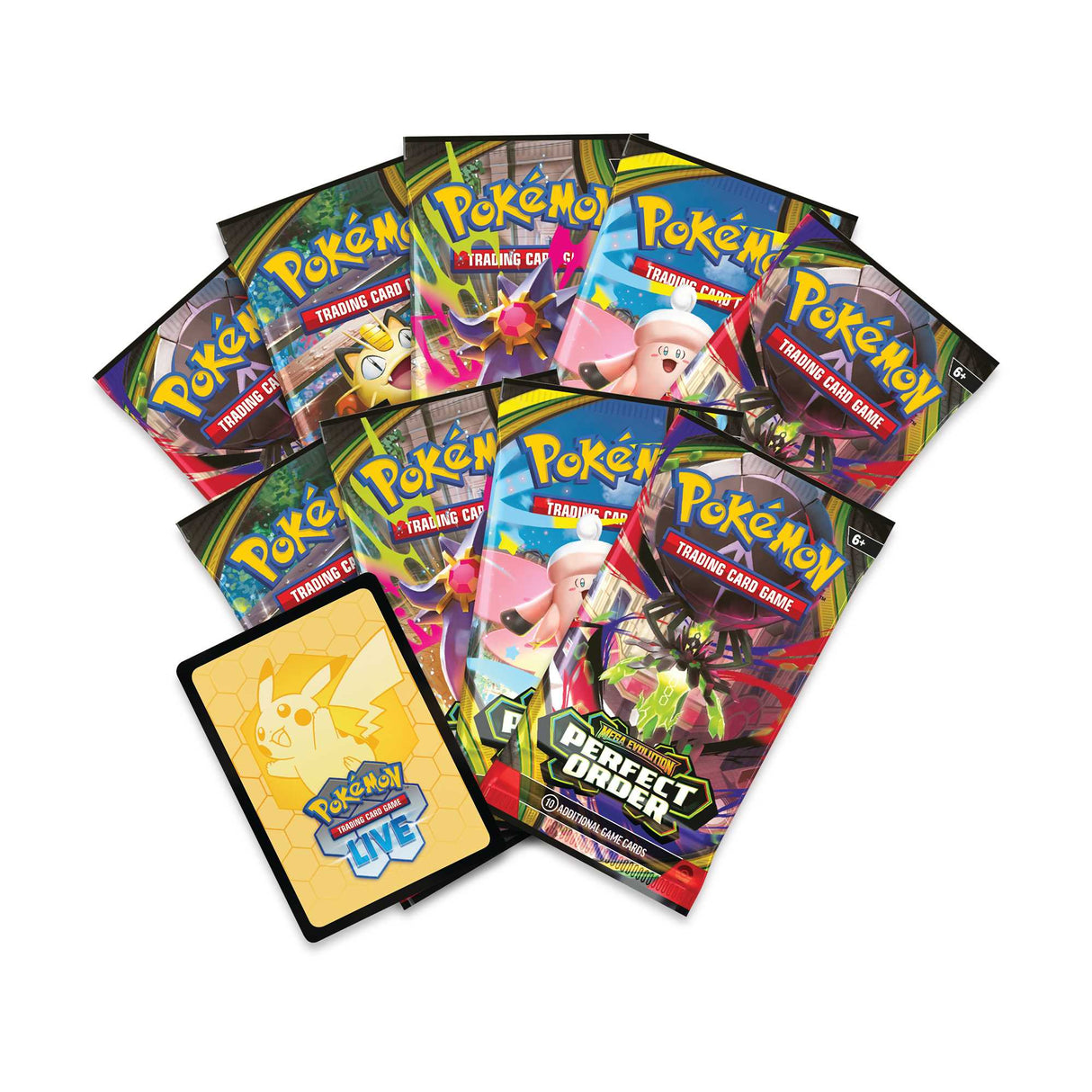 Pokémon TCG: Mega Evolution Perfect Order -  Elite Trainer Box (1)