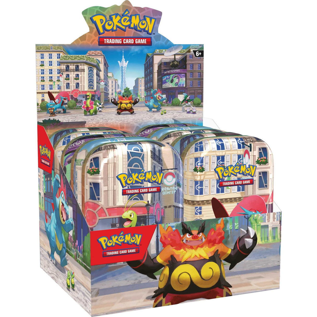 Pokmon TCG: : Lumiose City - Mini Tins Assorted Display - CDU (10)   Asmodee UK