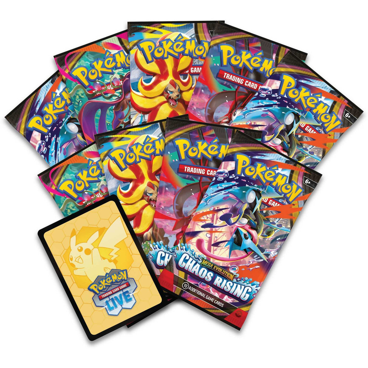 Pokmon TCG: Mega Evolution Chaos Rising - Elite Trainer Box (1) Pokmon TCG: Mega Evolution Chaos Rising - Elite Trainer Box (1)