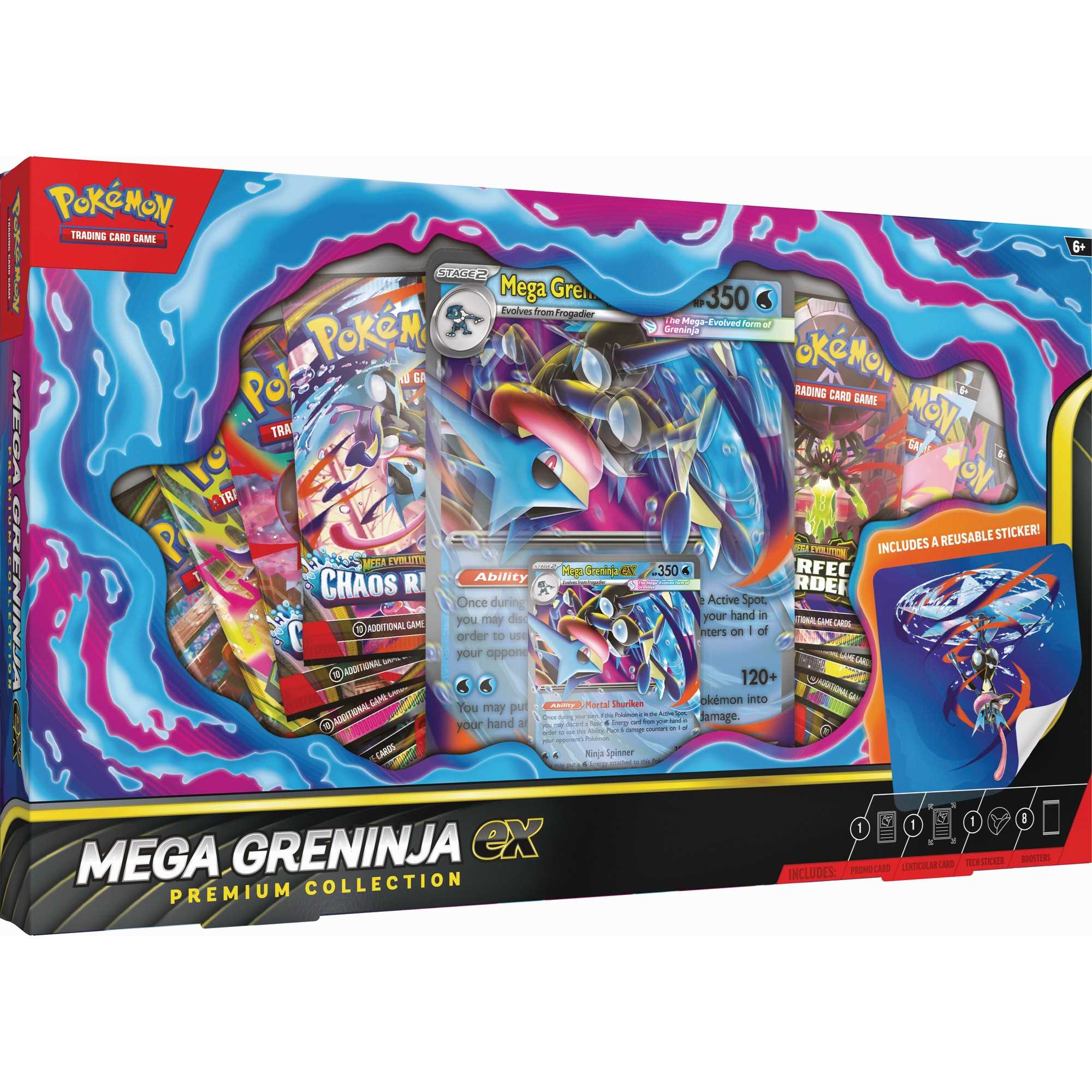 Pokémon TCG: Mega Greninja ex Premium Collection – Asmodee UK