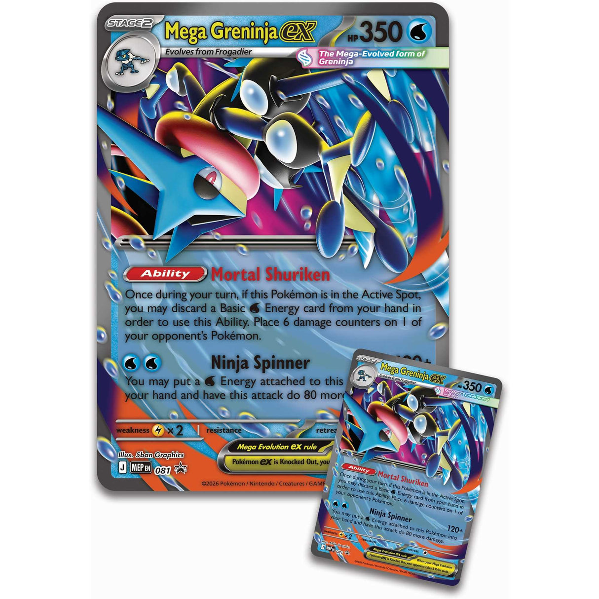 Pokémon TCG: Mega Greninja ex Premium Collection – Asmodee UK