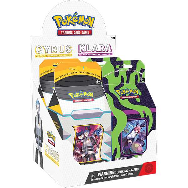 Pokmon TCG: Premium Tournament Collection - Cyrus/Klara  Asmodee UK