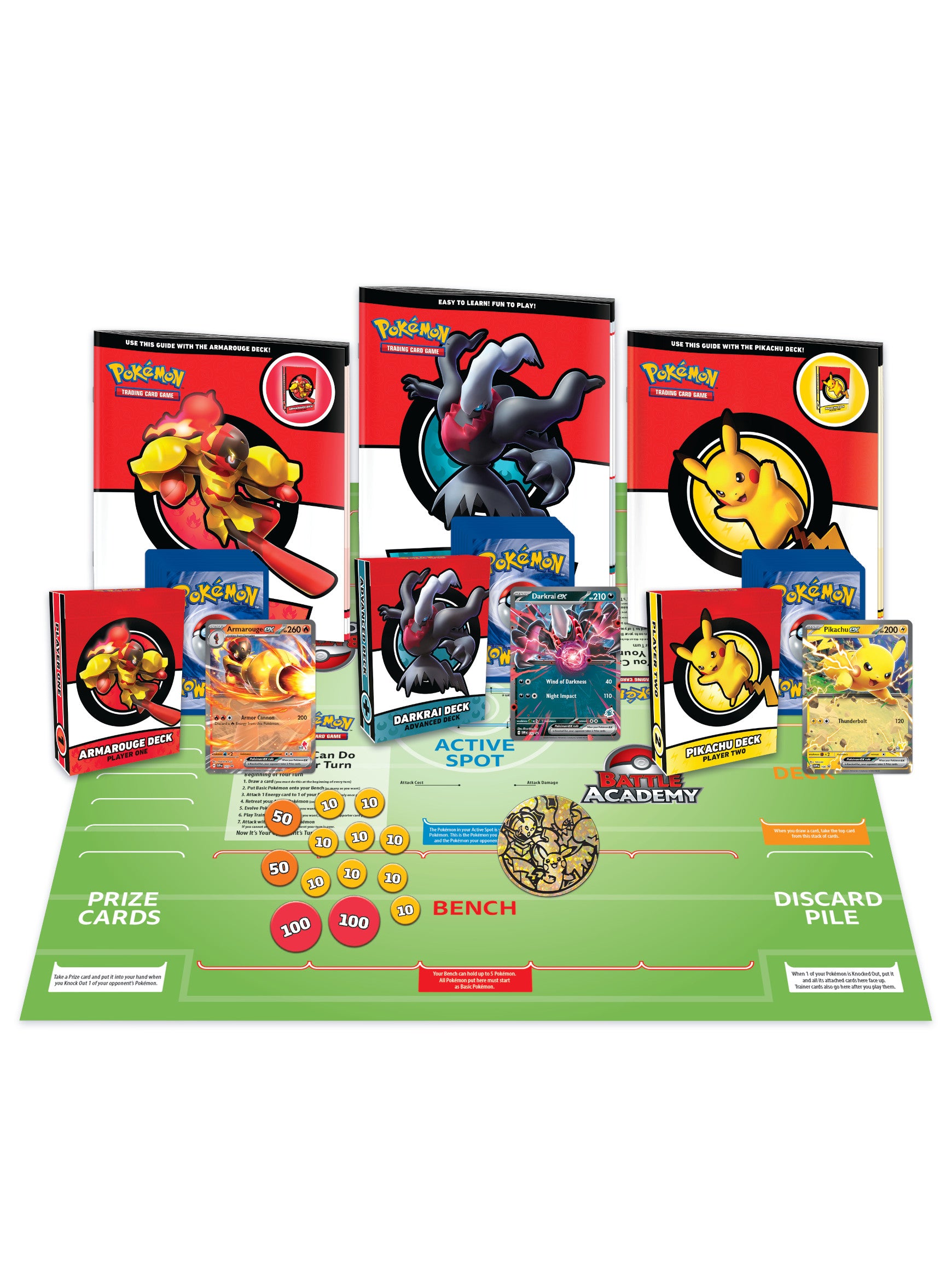 are pokemon battle academy cards real Pokmon Trading Card Game Battle Academy (Charizard-GX, Raichu-GX & Mewtwo-GX)