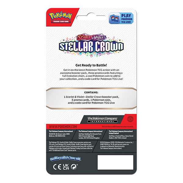 Pokémon TCG: Scarlet & Violet 7 - Stellar Crown - Premium Checklane