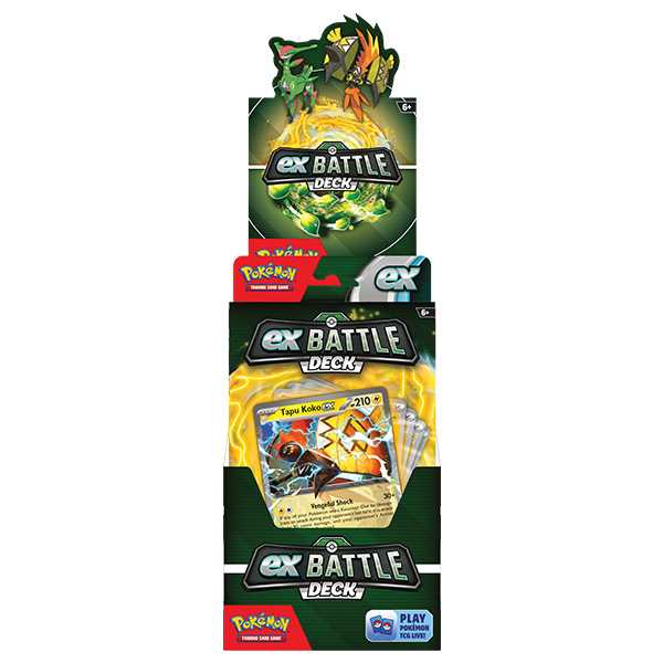 Deck De Combate Deluxe Pokémon TCG – Elector-ex – 60 Cartas Con 3 Holográficas, Alfombra, Marcadores Y Código Online