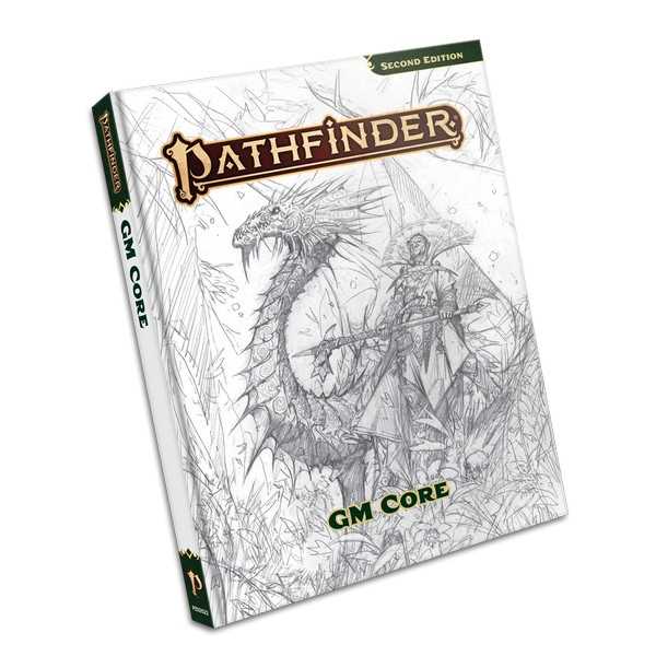 Sketch Cover Pathfinder GM Core: Pathfinder RPG -  Paizo Publishing