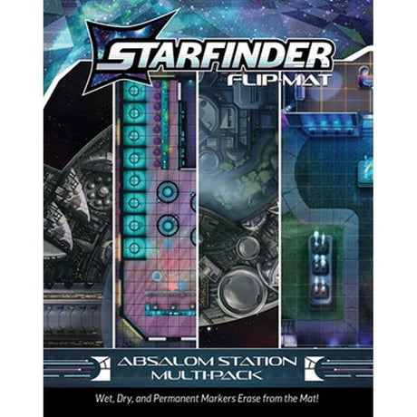 Starfinder Flip-Mat: Absalom Station Multi-Pack