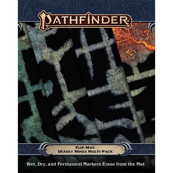 Pathfinder Flip-Mat: Deadly Mines Multi-Pack (T.O.S.) -  Paizo Publishing
