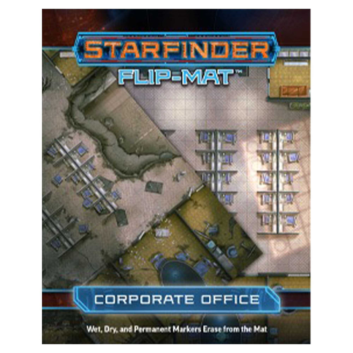 Starfinder Flip-Mat: Corporate Office