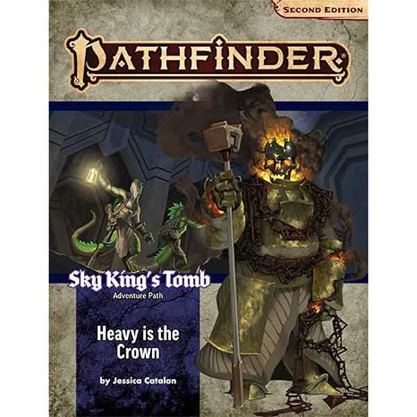 Pathfinder Adventure Path 195: Heavy is the Crown Sky Kings Tomb 3 of 3 -  Paizo Publishing