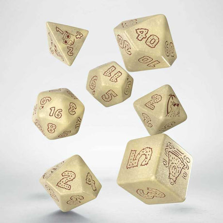 Capybara Dice Set Sleepie