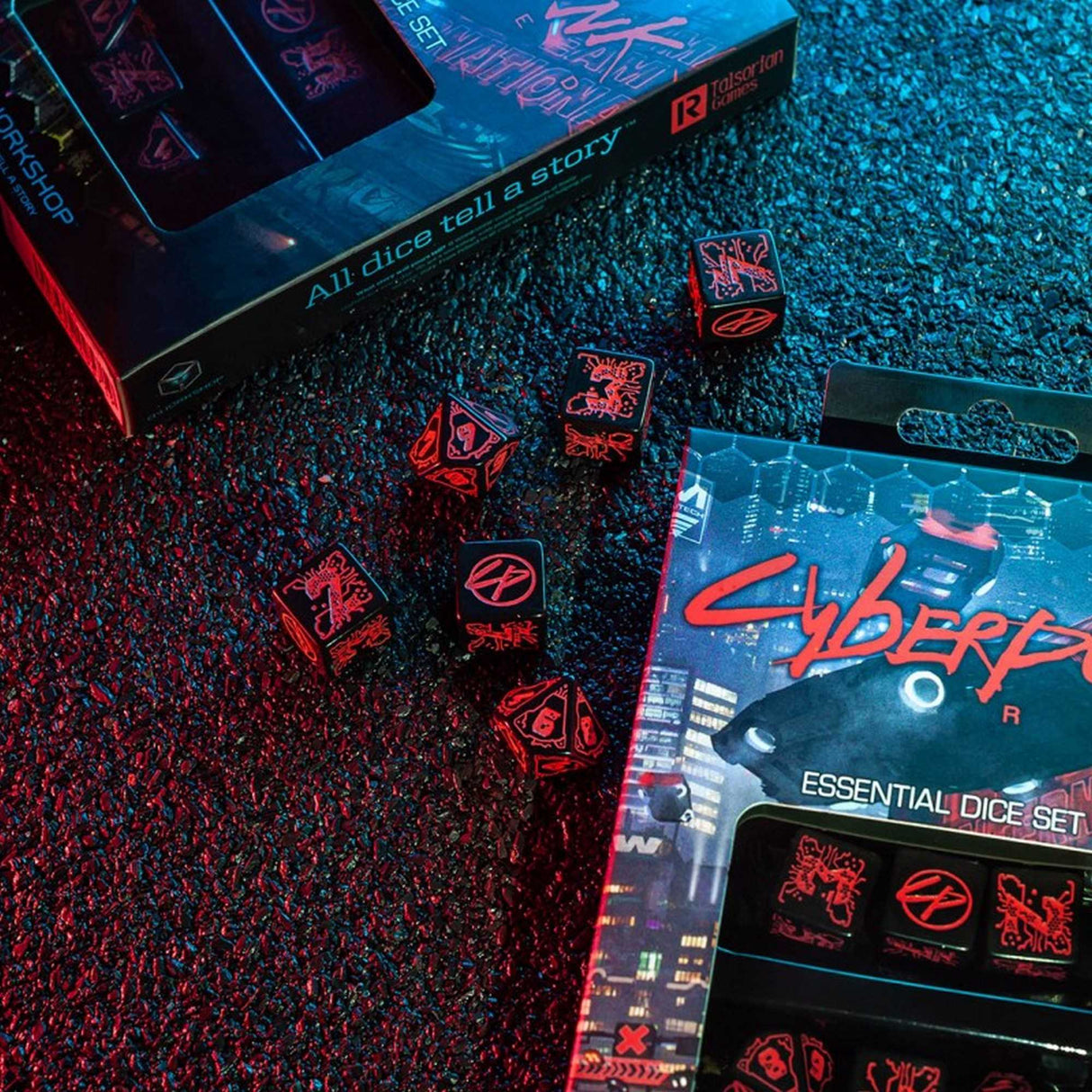 Cyberpunk Red Essential Dice Set