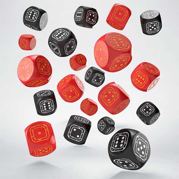 Fortress Compact D6 Black & Red