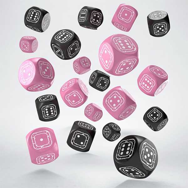 Fortress Compact D6 Black & Pink