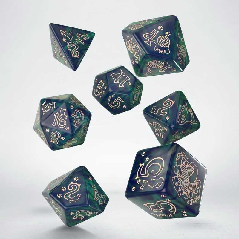 Jumbo Cats Dice Set Whiskers