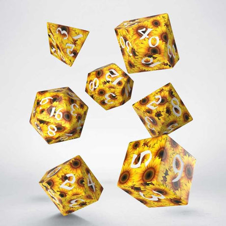 Full Art Dice Set Sunflower