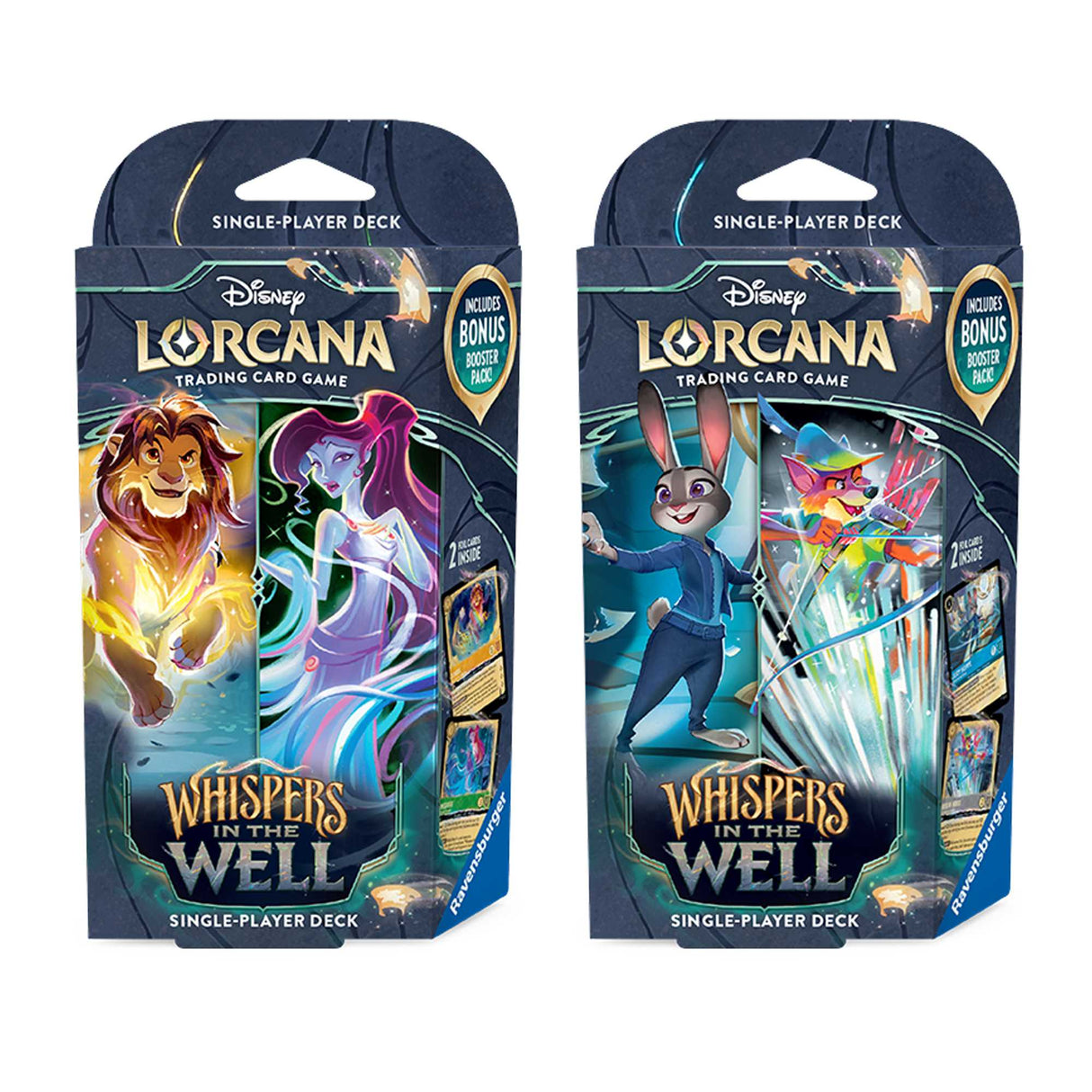 Disney Lorcana TCG - Whispers in the Well Starter Deck CDU Display (8) - Set 10