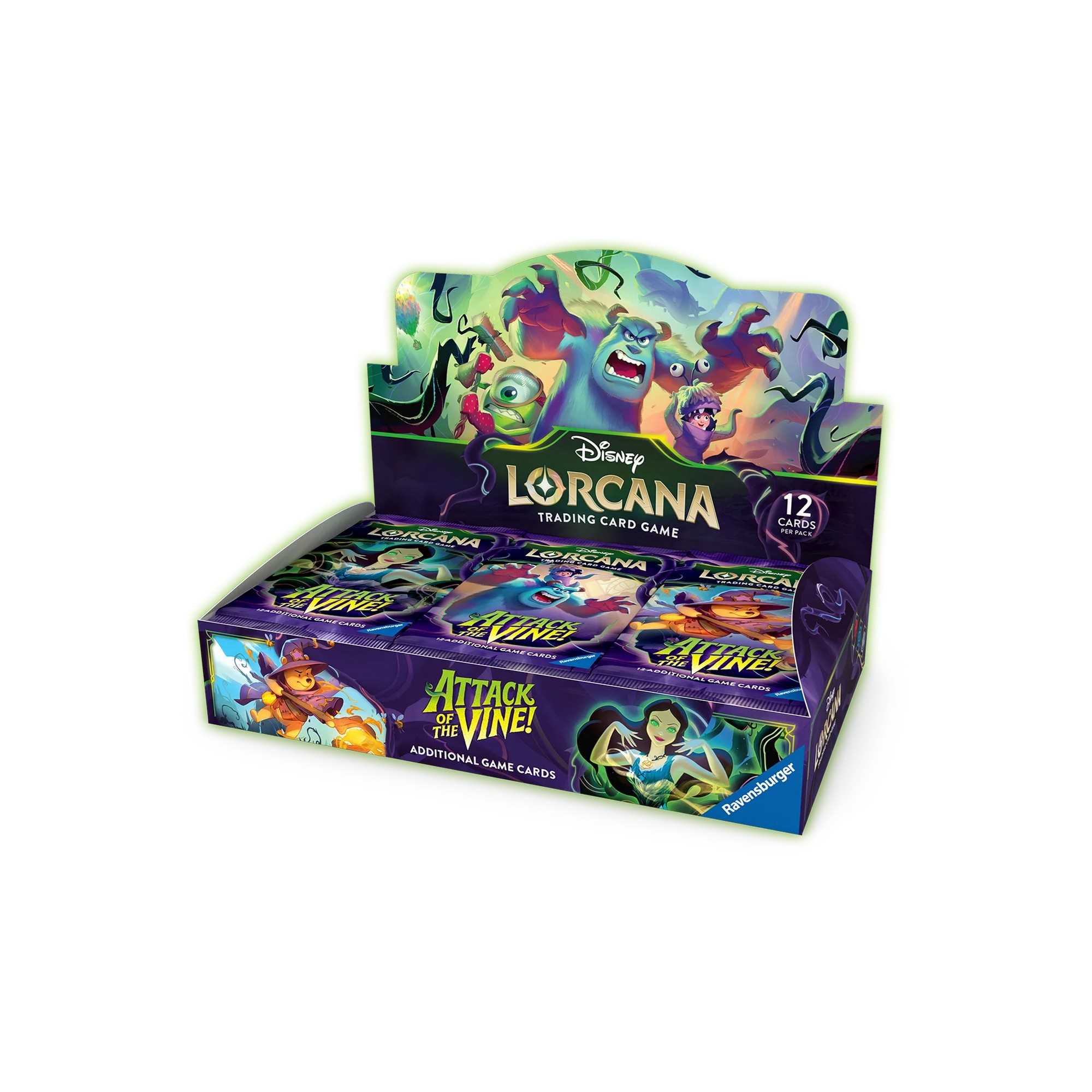 Disney Lorcana TCG - Attack of the Vine Booster Pack Display (24