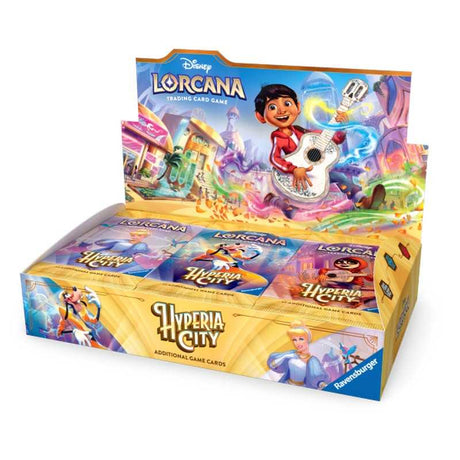 Disney Lorcana TCG - Hyperia City Booster Pack Display (24) - Set 14