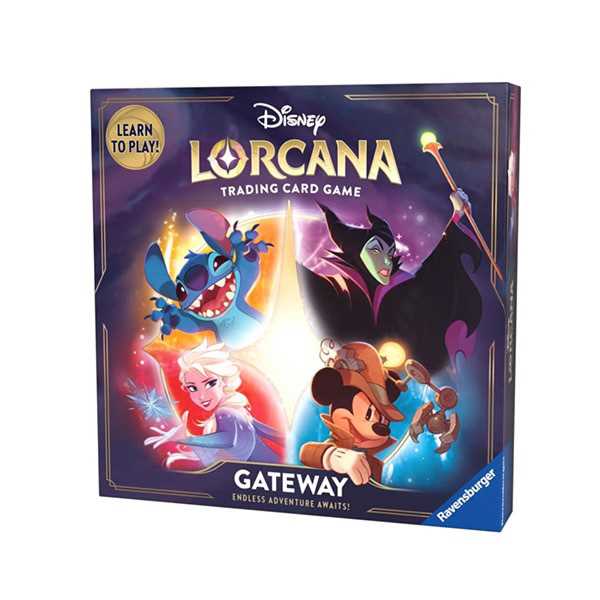 Disney Lorcana Trading Card Game - Gateway - Set 5-8 Asmodee UK Disney Lorcana Trading Card Game - Gateway - Set 5-8 Asmodee UK