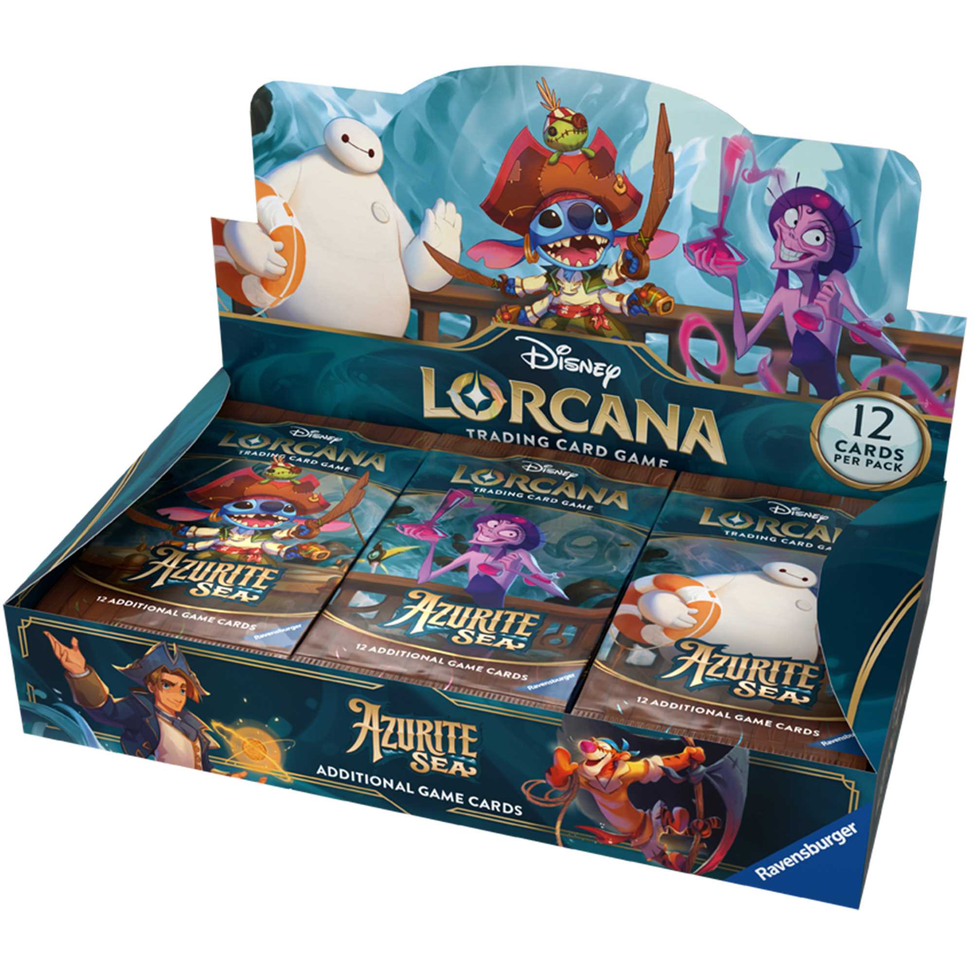 Disney Lorcana Trading Card Game - Booster Pack Display (24pc