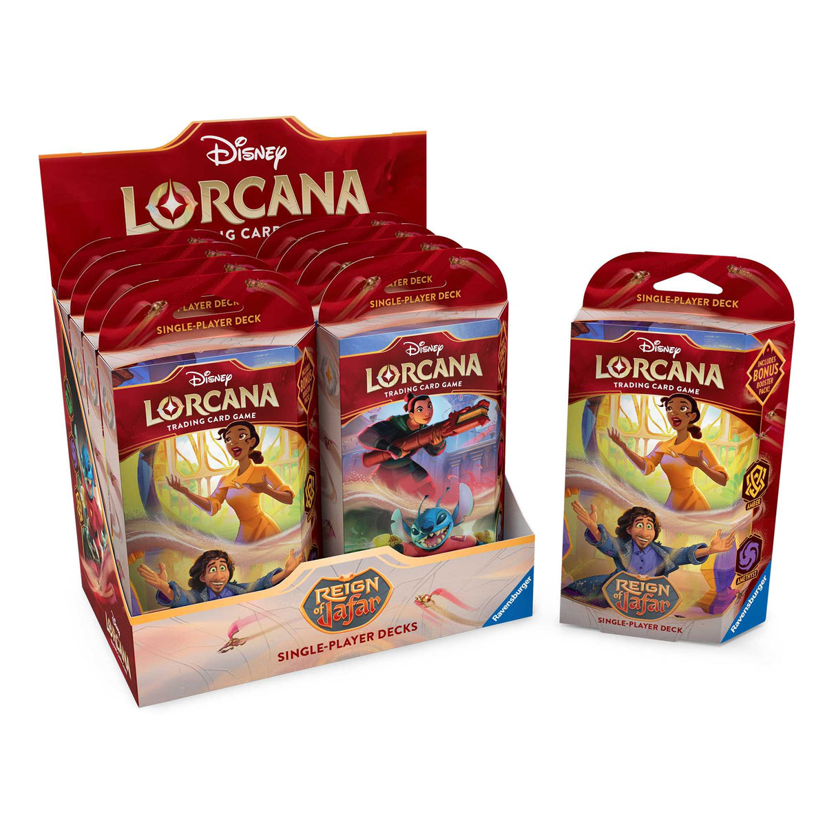 Disney Lorcana Trading Card Game - Reign of Jafar Starter Deck - Set 8 Asmodee UK Disney Lorcana Trading Card Game - Reign of Jafar Starter Deck - Set 8 Asmodee UK