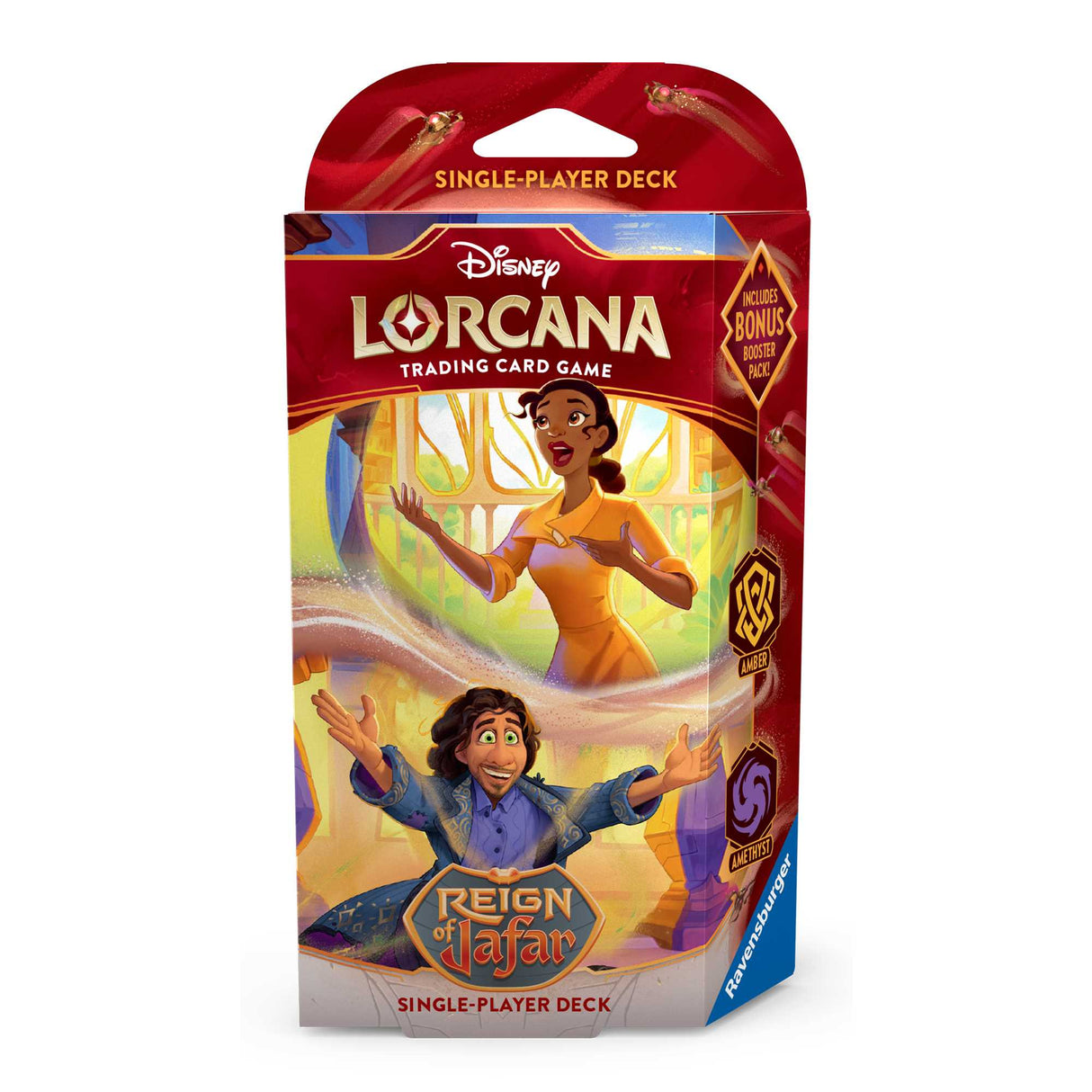 disney lorcana azurite sea starter deck emerald & sapphire Disney Lorcana Trading Card Game - Reign of Jafar Starter Deck