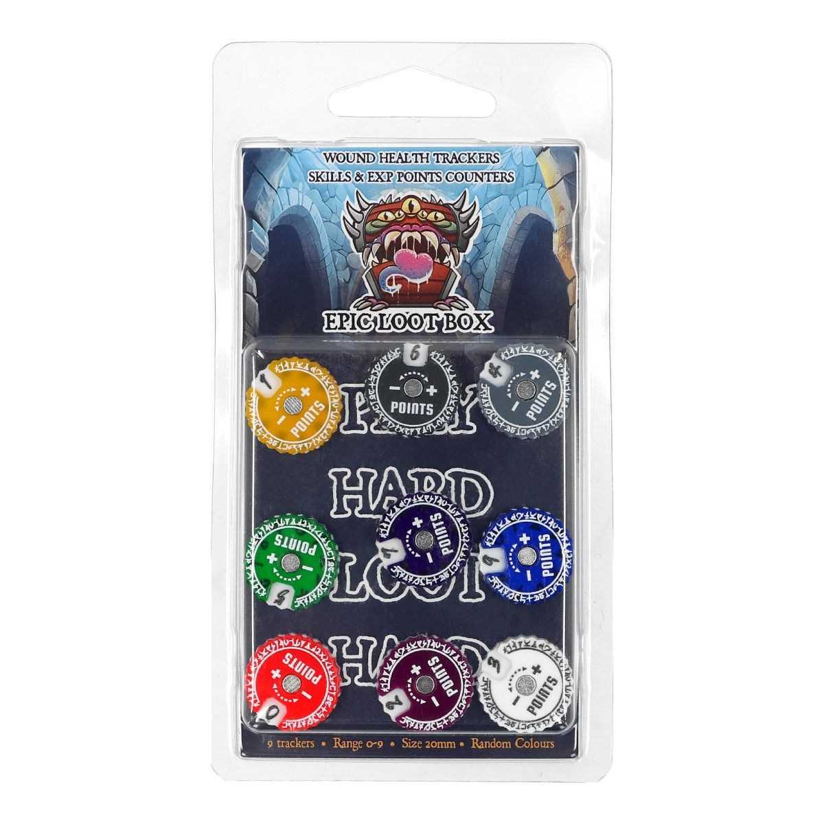 Epic Loot Box: Tracker 20mm, 0-9 Random Colours Runic 9 Pack