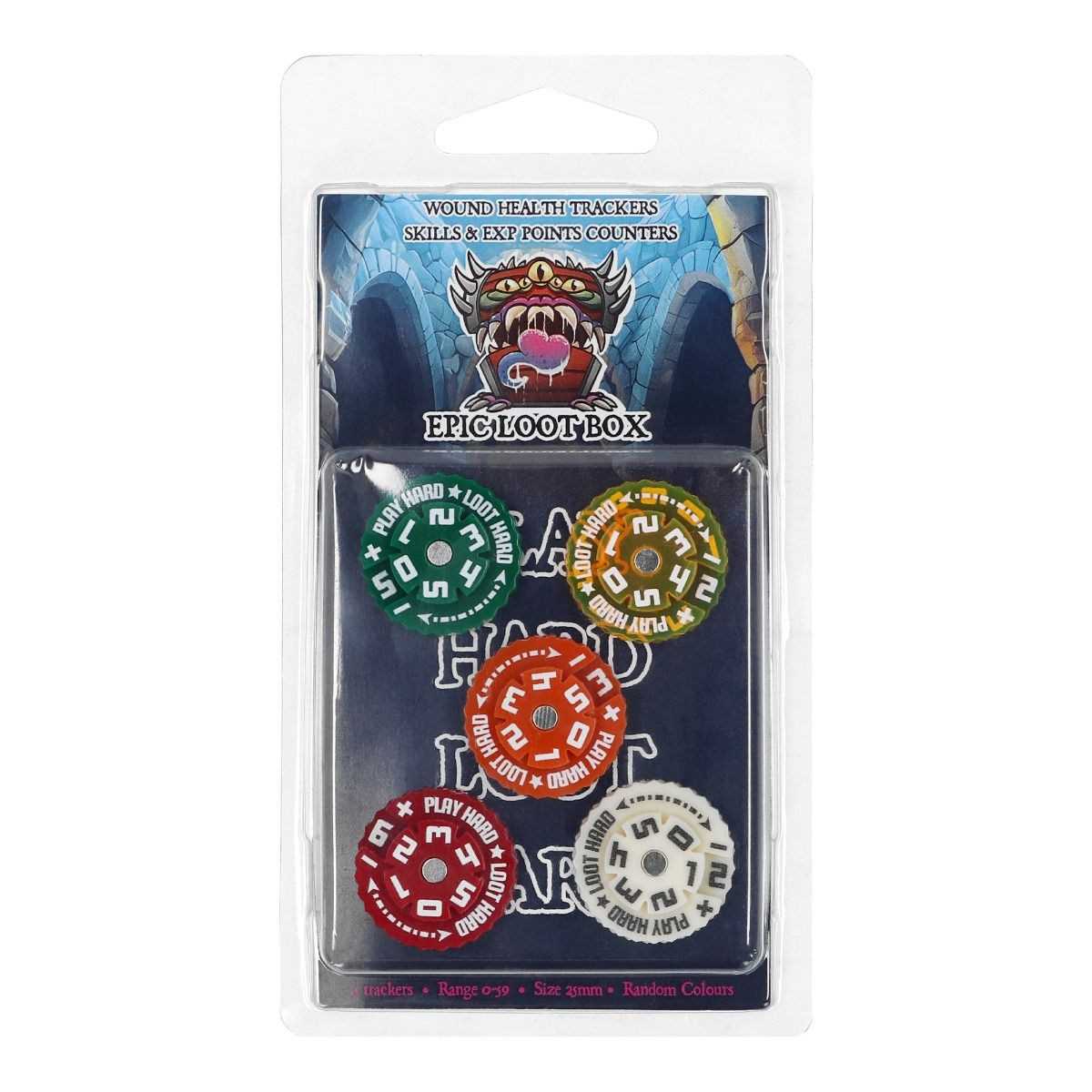 Epic Loot Box: Tracker 25mm, 0-59 Random Colours 5 Pack