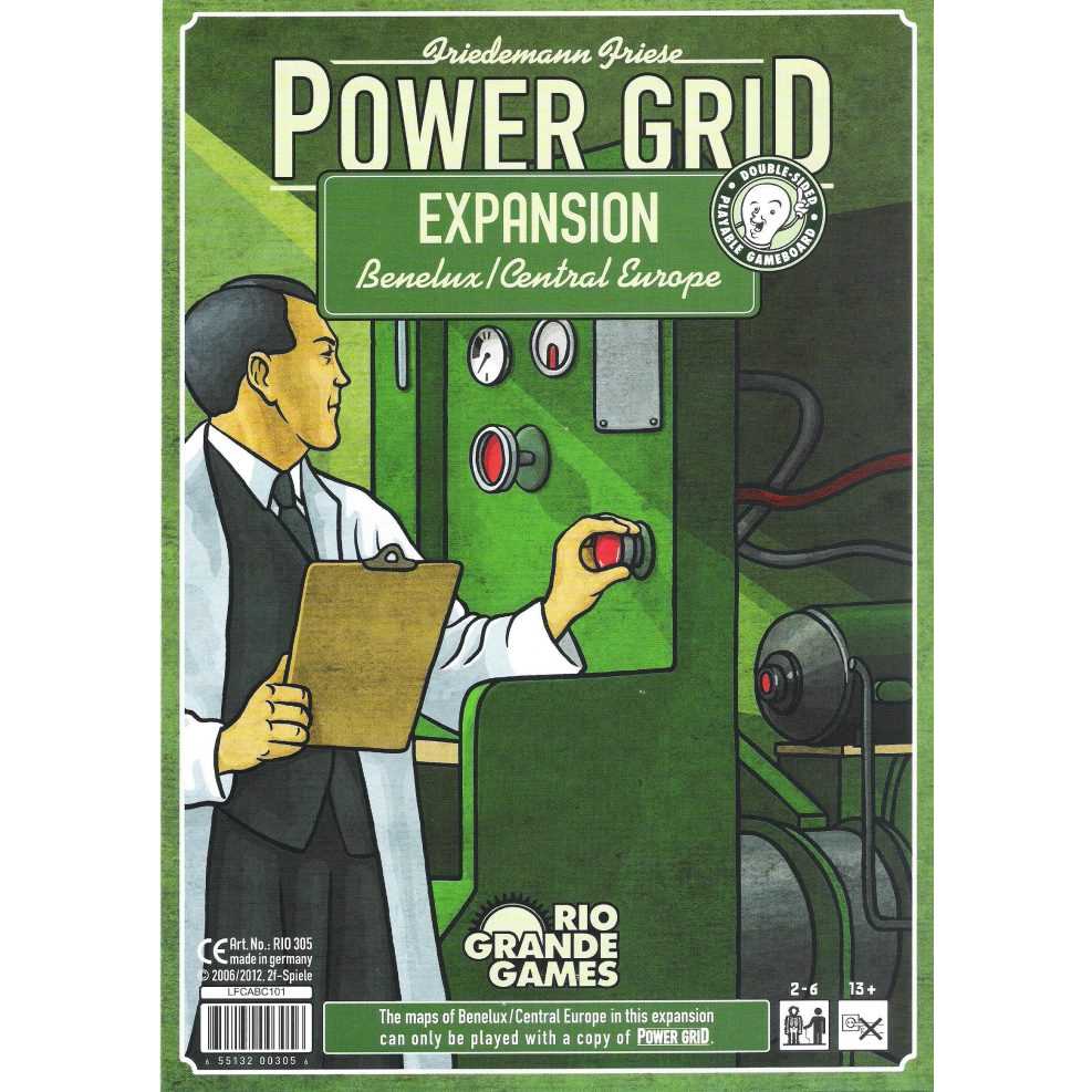 Power Grid Exp: Central Europe 2nd Edition