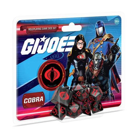 G.I. JOE Roleplaying Game Cobra Dice Set -  Renegade Game Studio