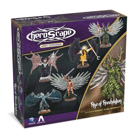 Heroscape: Revna’s Rebuke: Kyrie Warriors Army Expansion - Premium Painted Edition
