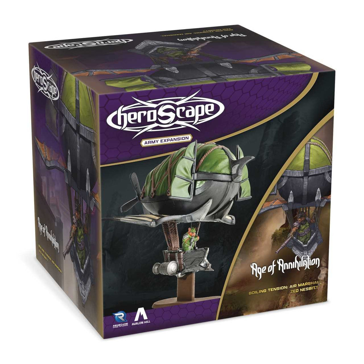Heroscape: Air Marshal Zed Nesbitt Army Expansion