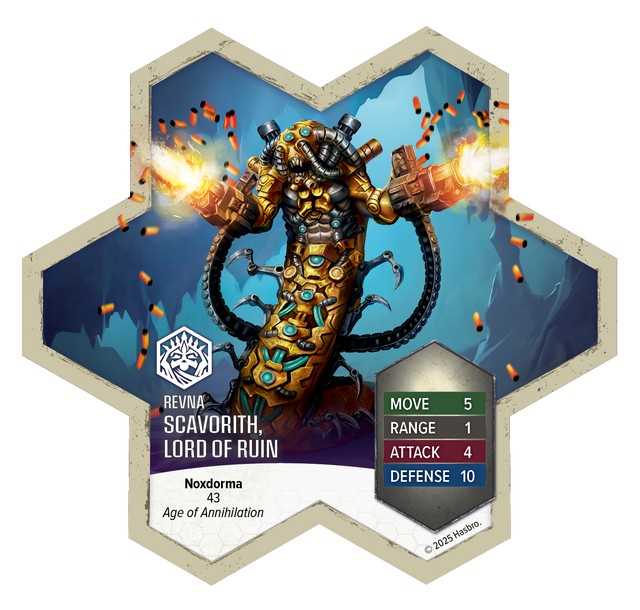 Heroscape: Scavorith, Lord of Ruin