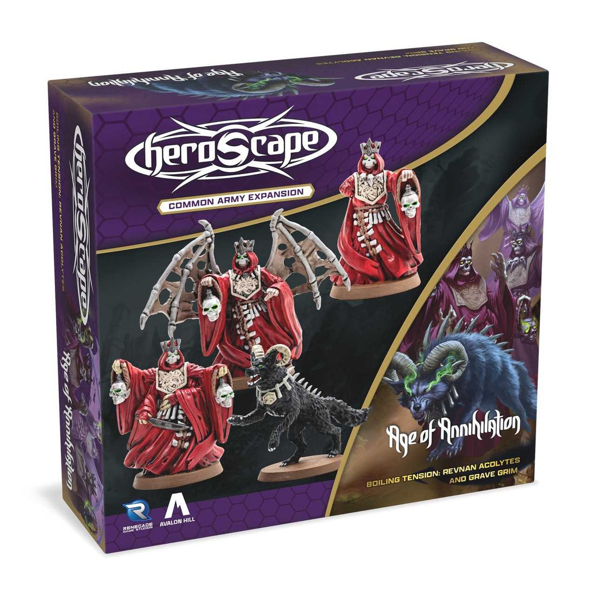 Heroscape: Revnan Acolytes and Grave Grim Army Expansion