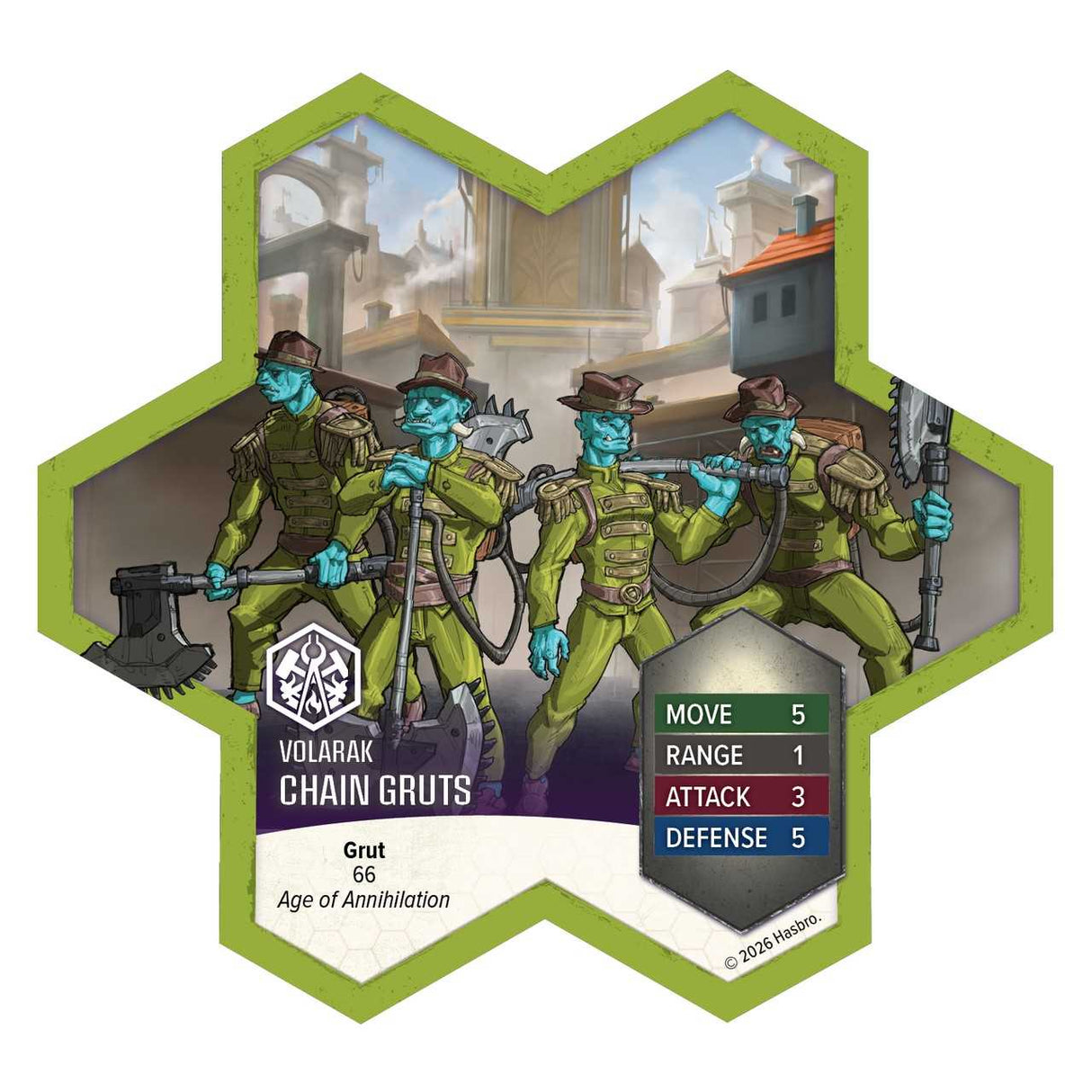 Heroscape: Chain Gruts and Ramosaur Rider Army Expansion