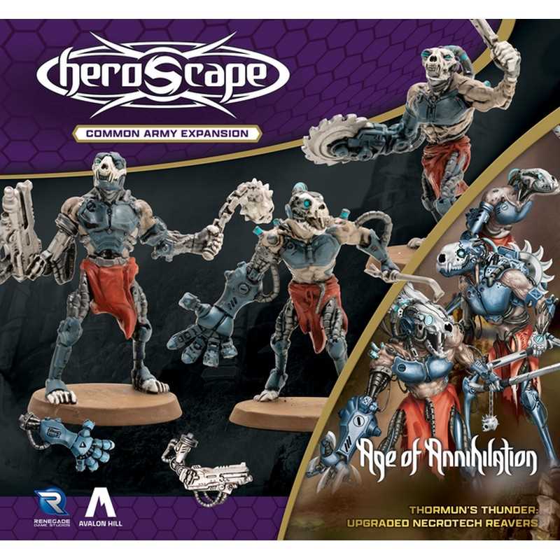 Reavers Ransom Heroscape: Upgraded Necrotech Reavers Army Expansion – Asmodee UK