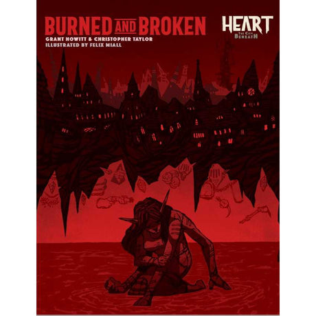 Burned and Broken - Spine Printing