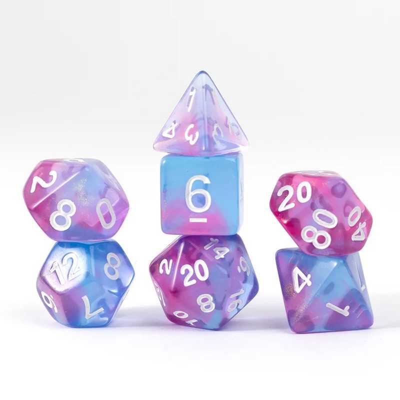 Sirius Dice: Treasures Unearthed 7-Piece Polyhedral - Opal