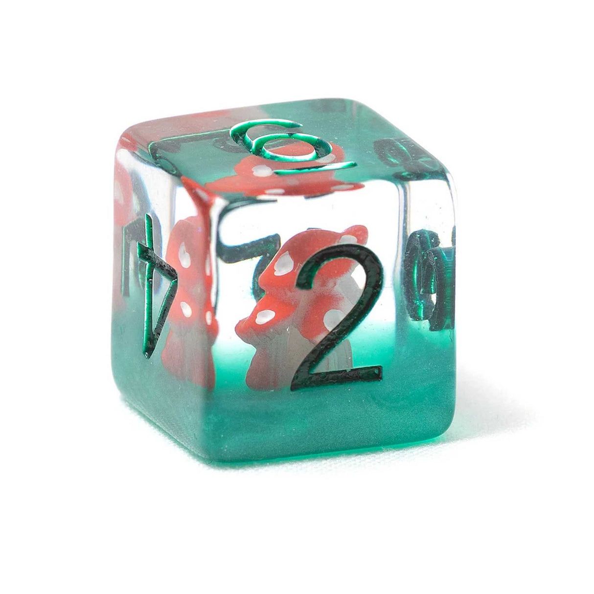 Sirius Dice: Power Mushroom 7-Piece Polyhedral Dice Set