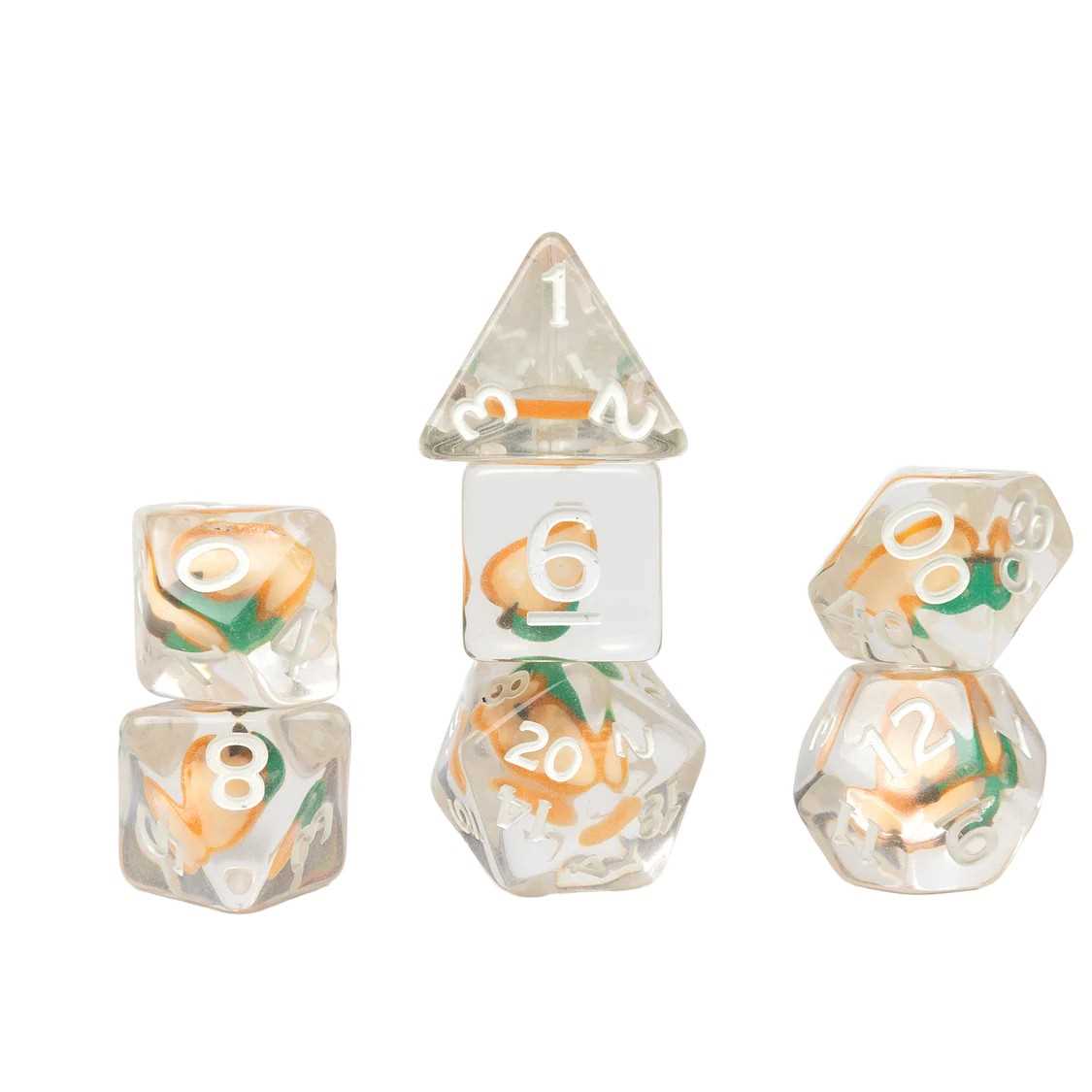 Sirius Dice: Fruit Slice Dice Set - Peach