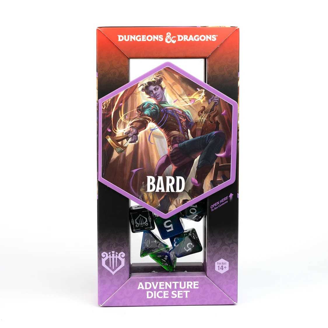 Dungeons & Dragons Adventure Dice Set - Bard: Blue