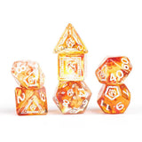 Dungeons & Dragons Adventure Dice Set - Sorcerer: Orange