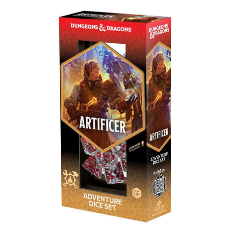Dungeons & Dragons Adventure Dice Set - Artificer (Clear)