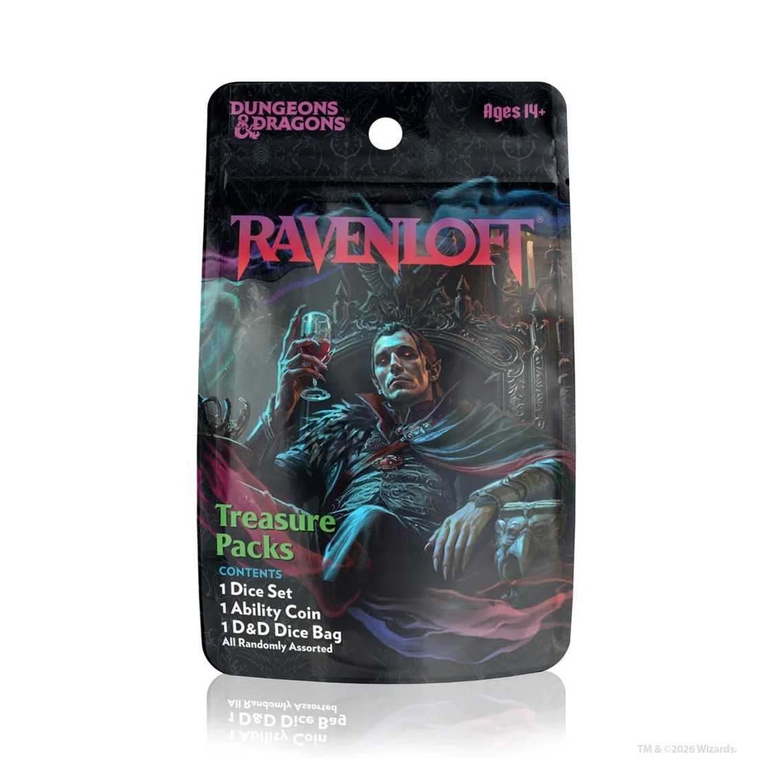 Dungeon & Dragon: Mists of Ravenloft Treasure Packs Refill