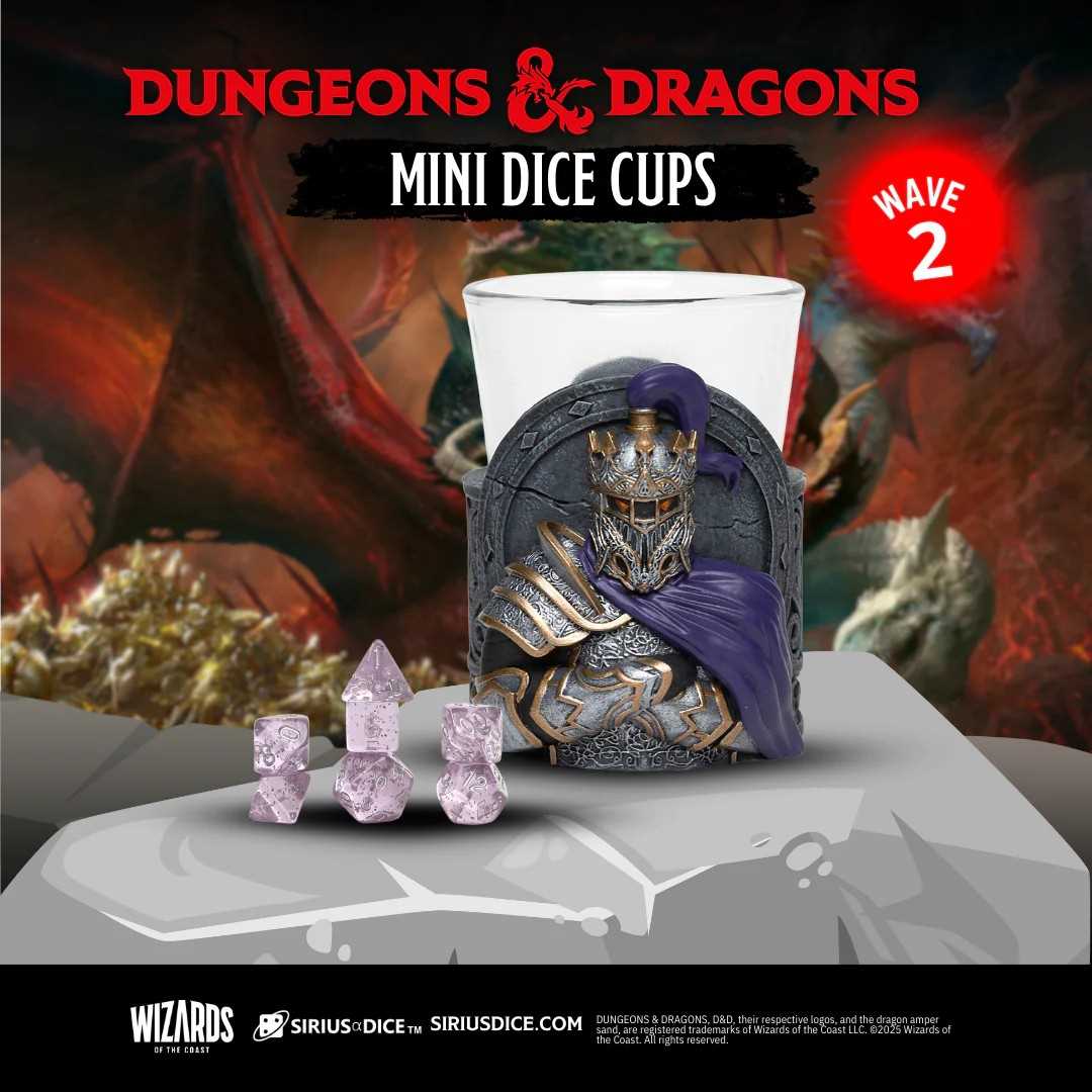 Dungeons & Dragons: Mini Dice Cups Series 2